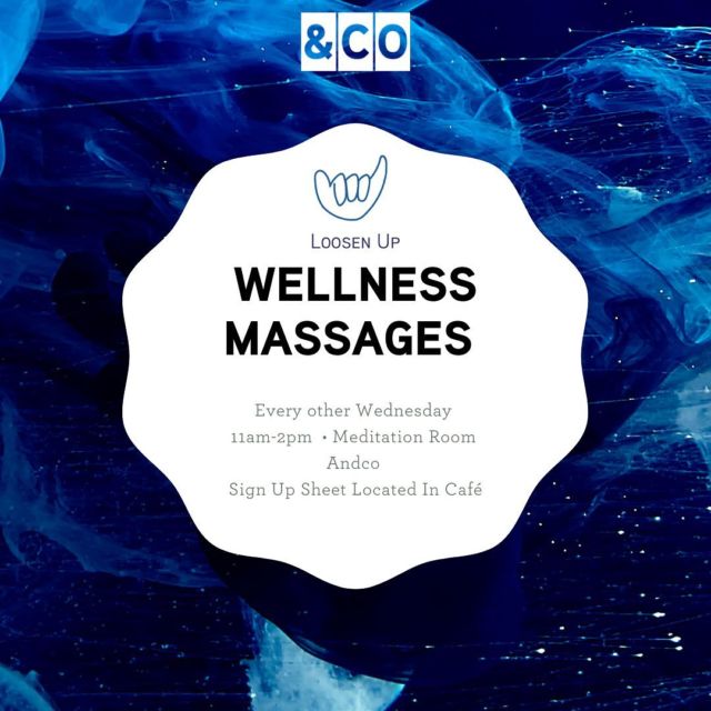 Self-care is essential 👏 Wellness massages every other Wednesday 🌱 
.
.
.
.
.
 #workspace #officespace #focus #workhabits #workhereworkbetter #coworkingspace #tech #imaginemore #coworking #officestyle #smallbiz #freelancer #jerseycity #hoboken  #worklifebalance #manhattan  #create #selfcare #productivity